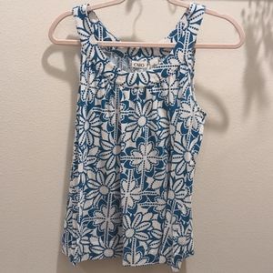 Cato Flower print tank top Medium